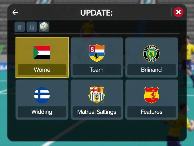 Mahal Volley Supremo version 3.8 update screen showing new teams and features